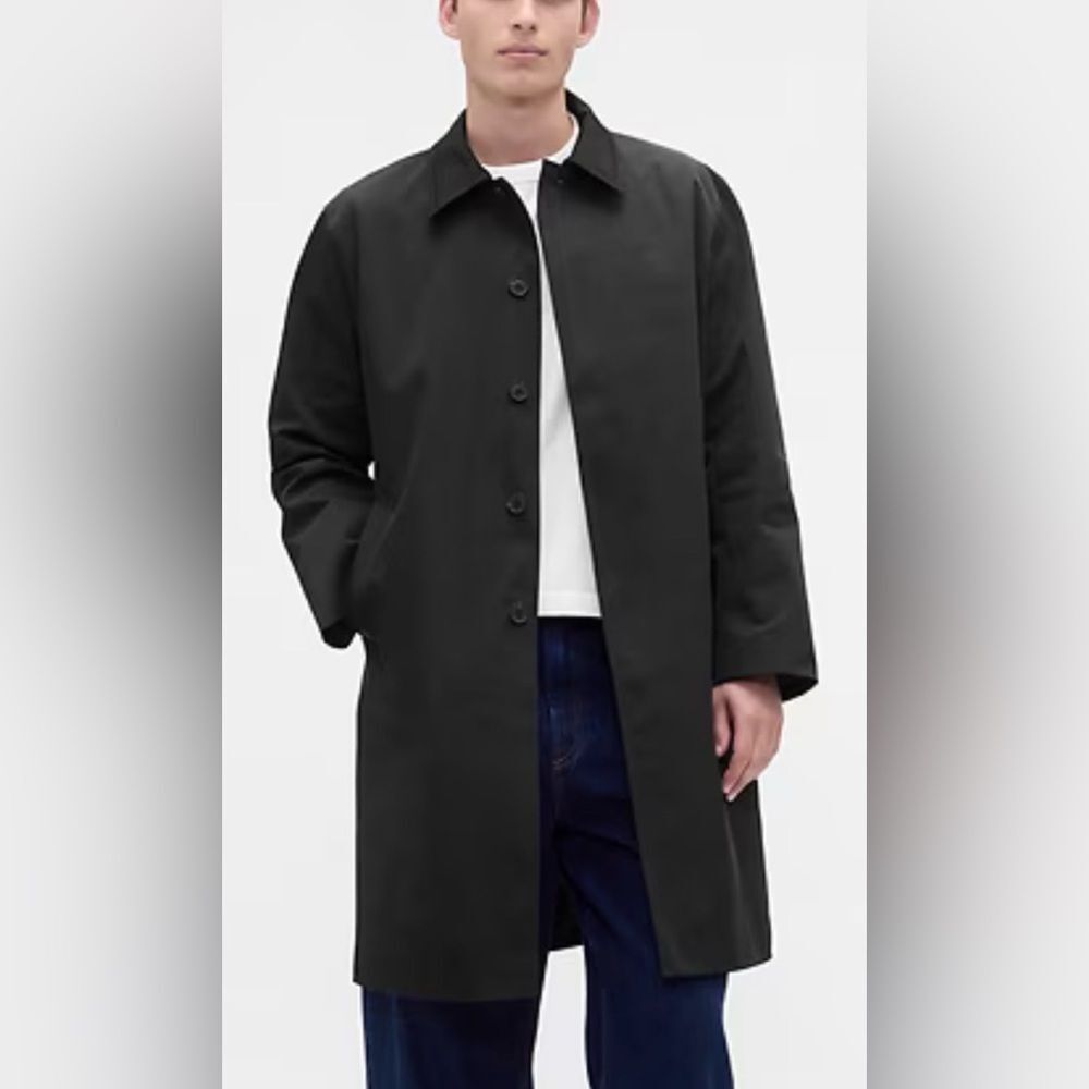 GAP Mac Coat Black Small NWT IN PACKAGE